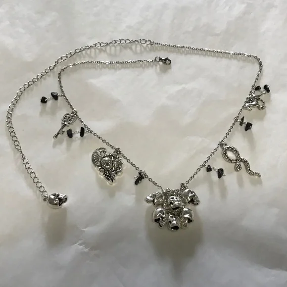 "Hades: God of the Underworld" Pluto Greek Roman Mythology Handmade Necklace - Picture 10 of 14